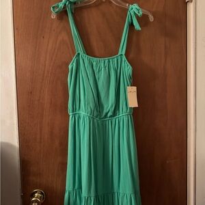BeBop Teal Sleeveless Dress